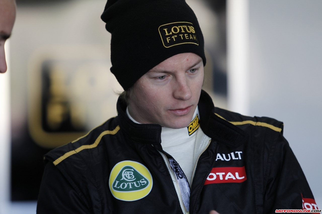 Raikkonen Test Valencia